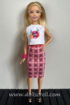 Mattel - Barbie - Fashionistas #031 - Rock 'N' Roll Plaid - Petite - Doll